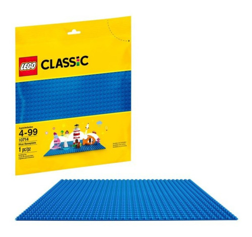 Lego Baseplate Azul - Base Para Poner Los Legos - Original