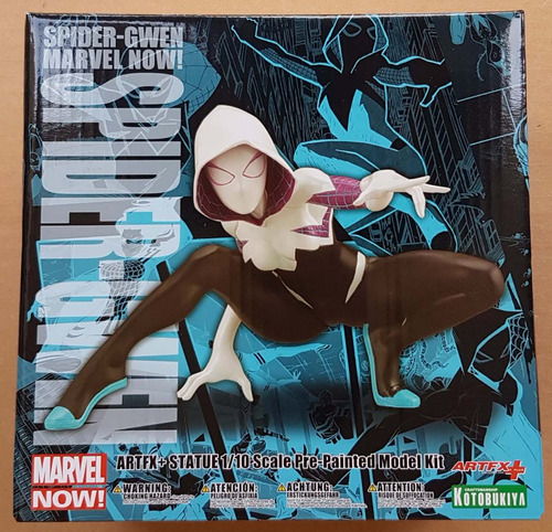 Estatuilla De Spider-gwen Marvel Now! Artfx+ Nueva !!!