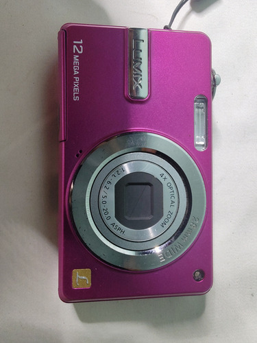 Camara Digital Lumix Panasonic Modelo Dmc-f3 Rosa Chicle (Usado)