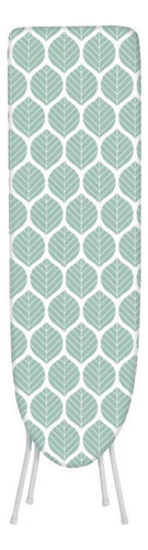 Tabla De Planchar Básica Hojas 106x30 Cm Color Verde