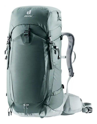 Mochila Ataque Trail Pro 34 Litros Sl Azul Petróleo - Deuter