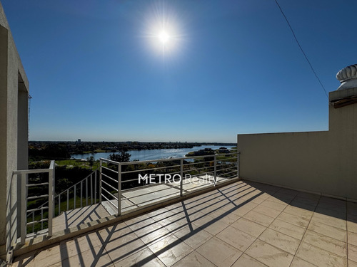 Departamento En Venta 2 Ambientes En Nordelta Con Terraza Y Al Lago, Apto Credito