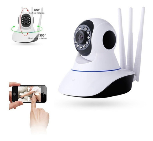 Imagen 4 de 7 de Camara Ip Wifi Hd Motorizada Vision Nocturna 360°/yoosee