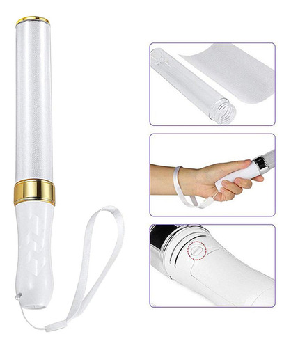 2 Piezas De Luces Led Glow Light Sticks Concert Lightstick W
