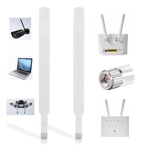 Antena Router B310, B612, B315, Etc. 4g/3g Dos Unidades