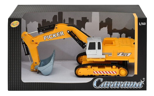 Cararama Máquina Excavadora Escala 1 /60