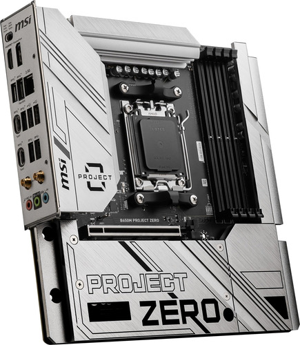 Placa Madre Msi B650m Project Zero Gaming Con Amd Ryzen