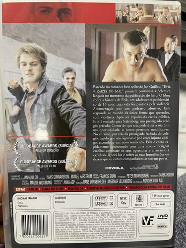 Dvd: Evil Raizes Do Mal - C/ Andreas Wilson Dub E Leg Raro (Usado)