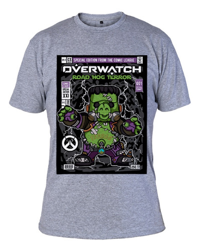 Remera Algodon Premium - 0421 Funkos 16 - Overwatch 