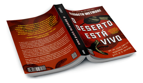 O deserto está vivo, de Wetmore, Elizabeth. Editorial Trama, capa mole em português, 2022