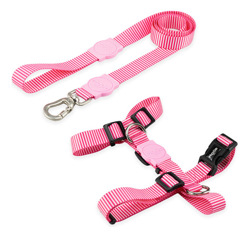 Coleira Peitoral Com Guia Para Cachorro Pet Cães Mood Pet Cor Queens Tamanho Grande