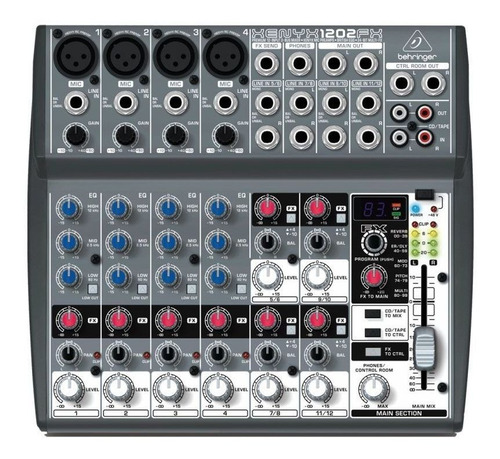 Mesa De Som Behringer 1202fx Garantia 2 Anos C/ Nota Fiscal