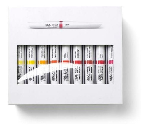 Marcador Profissional Pigment Marker 36 Cores Winsor &newton