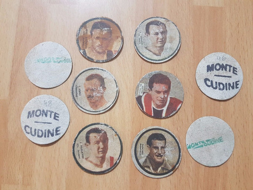 5 Figuritas Chacarita (Usado)