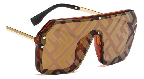 Gafas De Sol Clásicas Retro Unisex Con Marco Grande Uv400