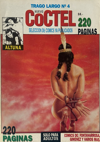 Nuevo Cóctel, Historietas Argenta, 220 Pág, Nº4  1991, Ex06