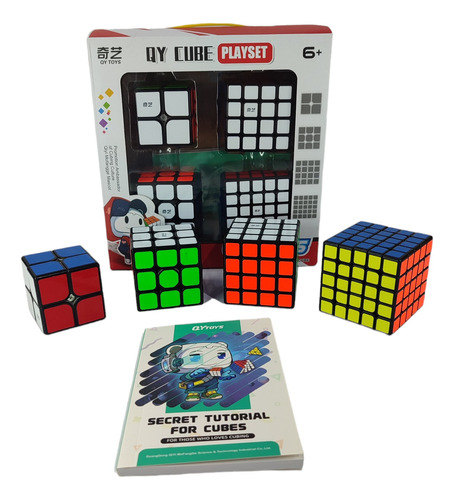 Set Cubos De Rubik, Caja X 4 Und 