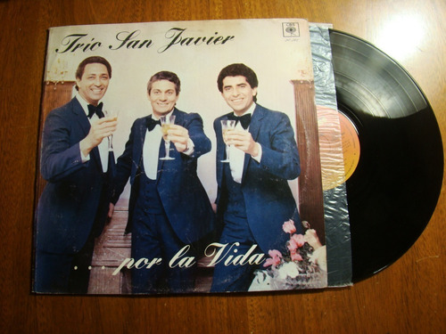 Trio San Javier Por La Vida Promo 1984 Arg Vinilo Lp Ex