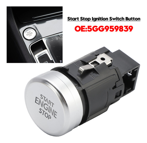 Botón De Encendido Para Vw Golf Mk7 Gti R32 13-17