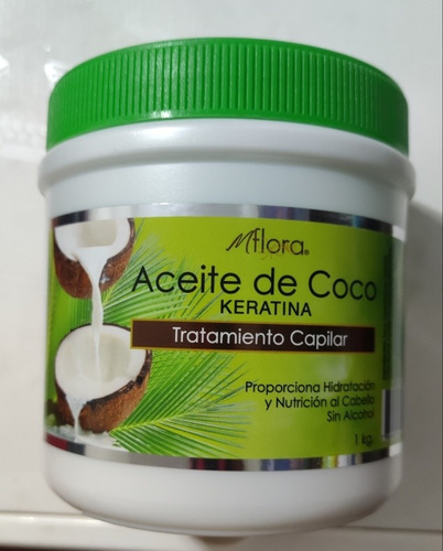 Crema Capilar  Aceite De Coco Kilo 