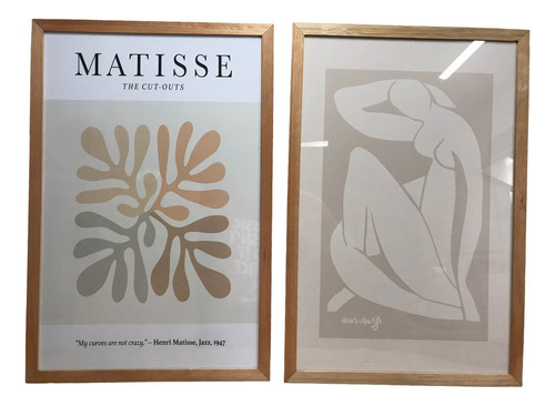 Cuadros Decorativos Matisse X2