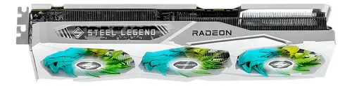Placa De Video Asrock Radeon Rx 7600 Xt Stl Oc 16gb Gddr6 Placa De Video Asrock Radeon Rx 7600 Xt Stl Oc 16gb Gddr6