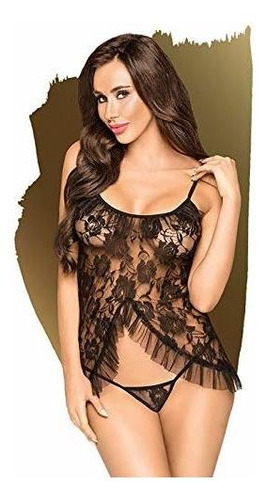 Penthouse Lingerie Flawless Love Babydoll Con Tanga - Lencer