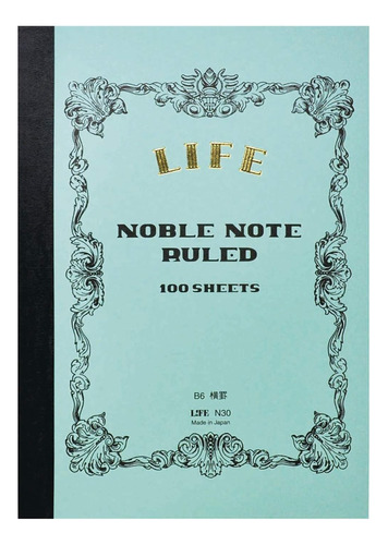 Cuaderno Life, Cuaderno Noble, Regla, B6 N30