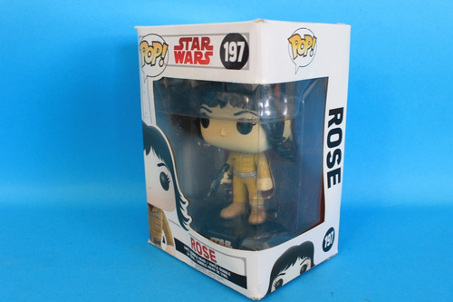 Rose Star Wars Funko Pop 197 (Usado)
