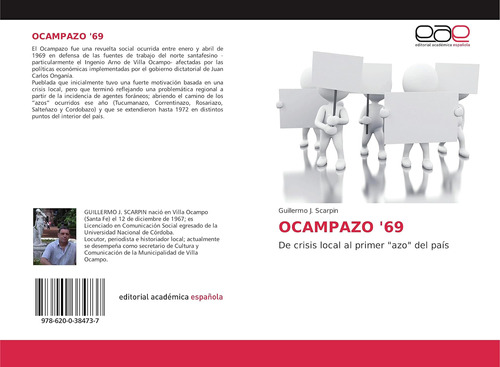 Libro: Ocampazo Ø69: De Crisis Local Al Primer  Azo  Del Paí