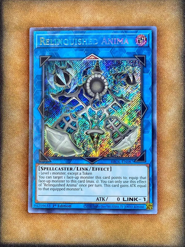 Yugioh! Relinquished Anima - Secret (Usado)