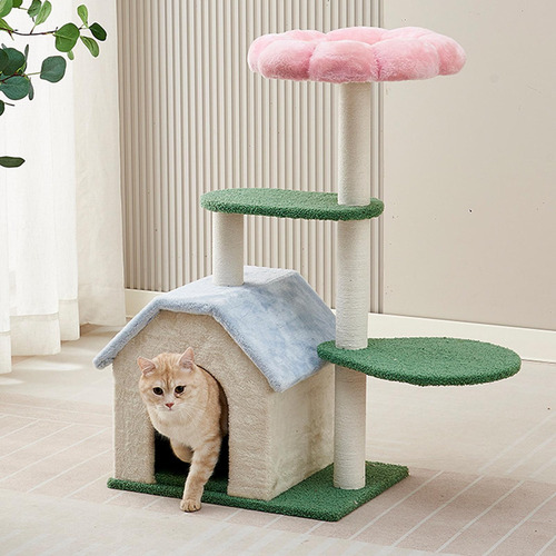 Para Trepador Para Gatos, Poste Rascador, Torre Vertical De