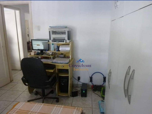 Imagem 8 de 28 de Apartamento Com 3 Dormitórios À Venda, 85 M² Por R$ 355.000,00 - Embaré - Santos/sp - Ap6823