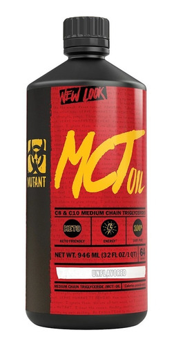 Mutant Mct Oil Aceite Triglicéridos De Cadena Media 946 Ml
