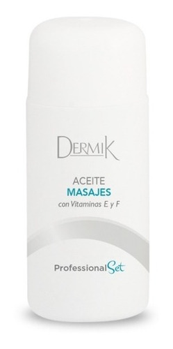 Aceite Para Masaje Facial Con Vitamina E Y F  Dermik