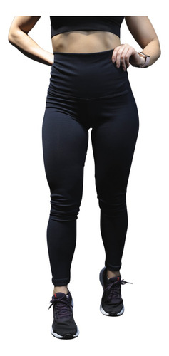 Calza Lycra Legging Larga Con Faja Alta Excelente Calidad 