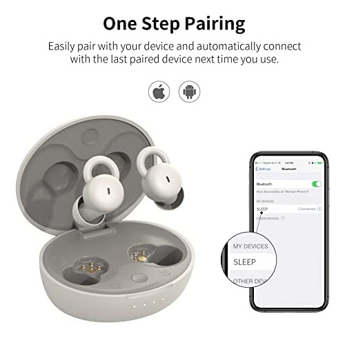 Sleep Earbuds Wireless Bluetooth Invisible Earbuds Para Dorm