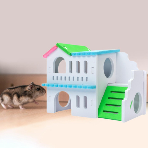 Hamster Hamster Hamster Playground Cage Para De Colores