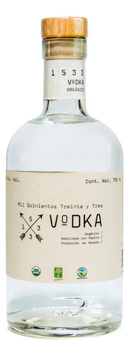 Vodka Organico 1533 750 Ml
