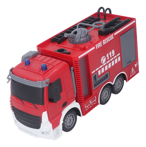 Camión De Rescate Rc Fire Rescue, Juego Interactivo, Confiab