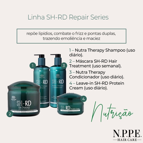 Nppe Kit Shampoo E Condicionador Nutra Therapy 250ml Sh-rd