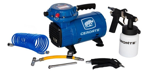 Compressor De Ar Direto Ceronte Grc 360ksb Co Kit Cor Azul Fase elétrica Monofásica Frequência 60 Hz 110V/220V