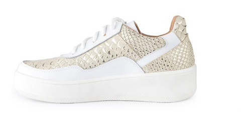 Imagen 5 de 8 de Zapatillas Sneakers Zapatos De Mujer De Cuero Jack - Ferraro