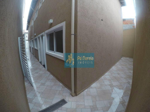 Sobrado Com 2 Dormitórios À Venda Por R$ 175.000,00 - Caiçara - Praia Grande/sp - So0016