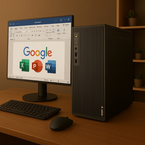 Pc Completo Intel I3 4gb Ssd 120gb Monitor 15 E Fone Headset