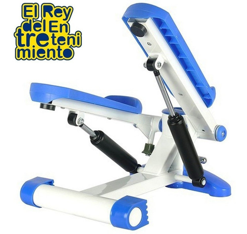 Escalador Hidráulico Stepper Caminador +2 Bandas Gym El Rey