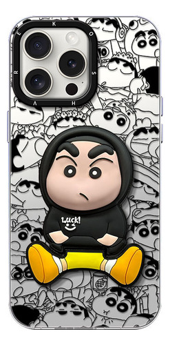 Para iPhone, Soporte Telescópico Con Dibujos Animados De Shin-chan, 16 Yuanes
