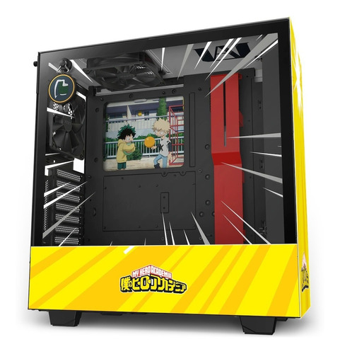 Gabinete Nzxt H510i Rivals Crft 11 Ca-h510i-mh-rv Color Amarillo