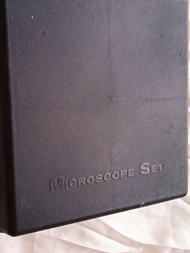 Set Microscopico  Escolar Estilo Vintage 