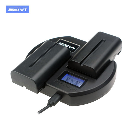 Homesuit Cargador Rápido Debateria For Sony Npf970 Np-f550